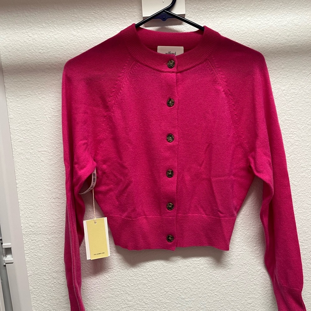 Aritzia Wilfred Cashmere Cardigan